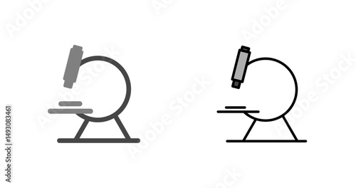 Microscope Icon Design