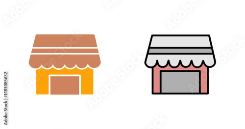 Festive Market Icon Design