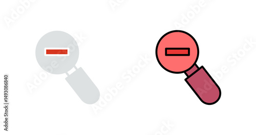 Zoom Out Icon Design