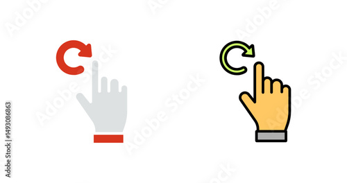 Rotate Icon Design