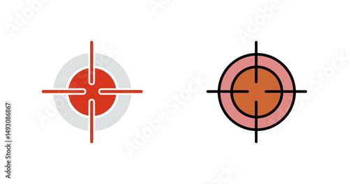 Crosshair Icon Design