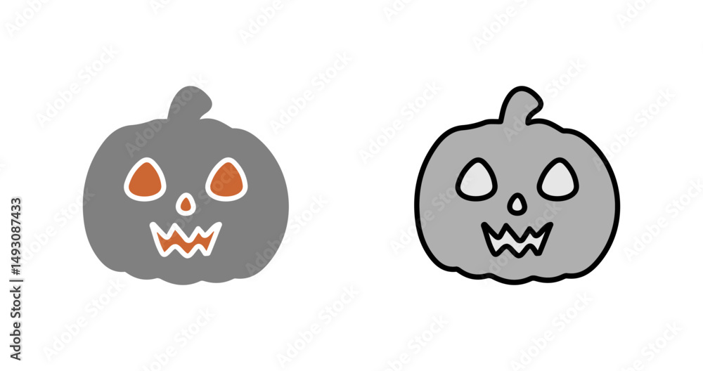 Fototapeta premium Halloween Icon Design
