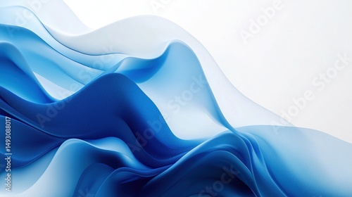 Abstract blue and white flowing liquid marble texture corporate background, modern clean design suitable for business presentations, minimalist style suitable for branding, technology themes