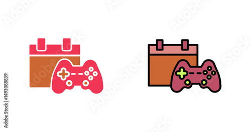 Gaming Events Icon Design