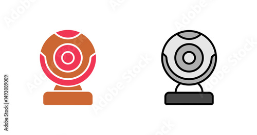 Gaming Webcam Icon Design