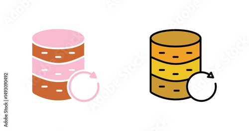 Data Backup Icon Design