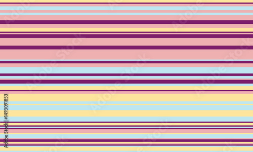 Horizontal pastel stripes pattern.  Perfect for backgrounds, textiles, websites, and branding.  Soft, calming colors create a cheerful and versatile design.  Ideal for feminine or playful projects.