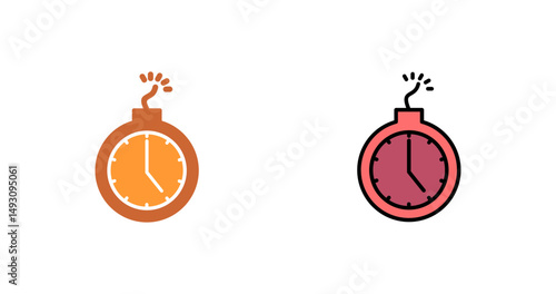 Deadline Icon Design