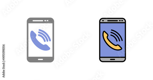 Incoming Call Icon Design
