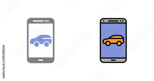 Transportation Icon Design