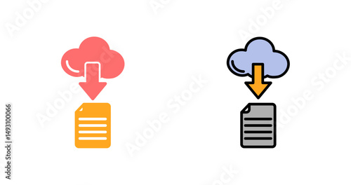 File Download Icon Design