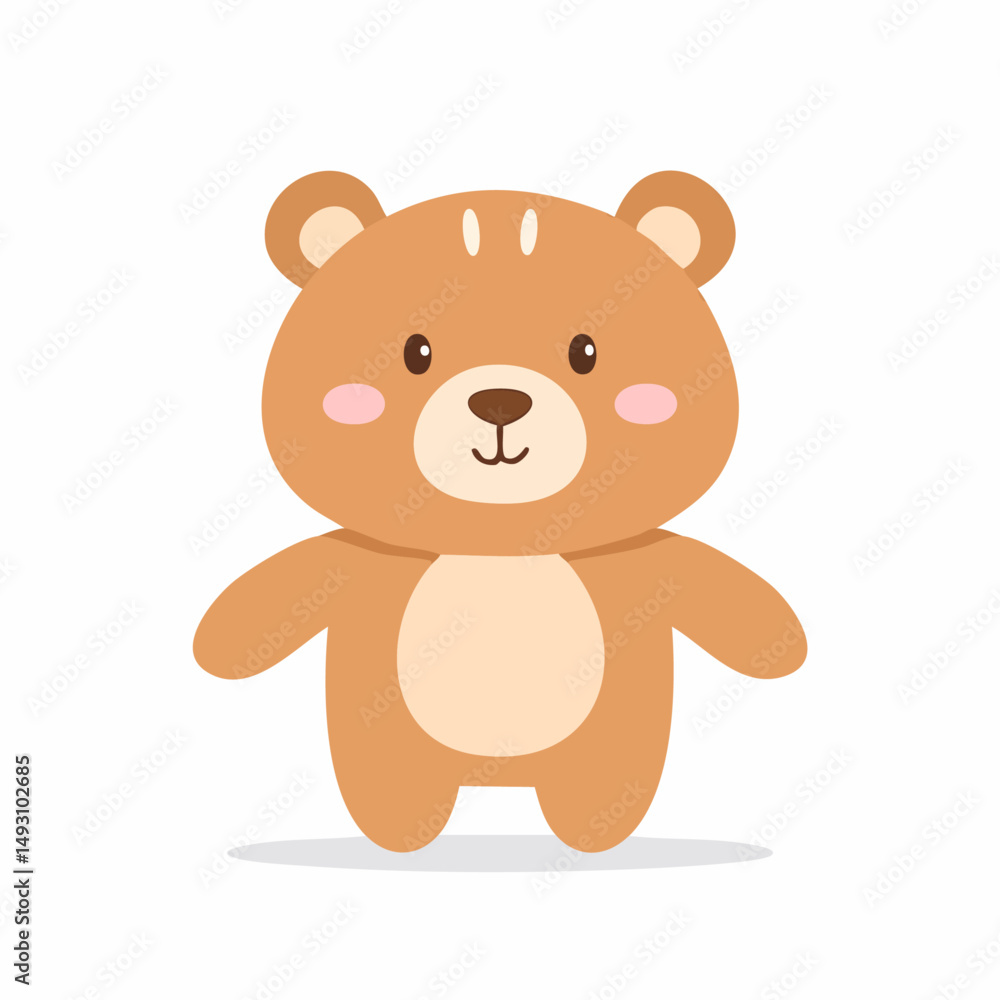Cute Dark Brown Bear Simple Vector – Minimalist Flat Style Wild Animal Illustration
Cute Dark Brown Bear Simple Vector – Minimalist Flat Style Wild Animal Illustration