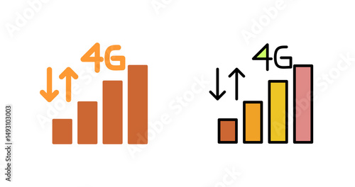 4G Icon Design