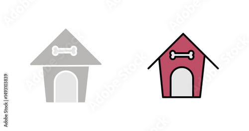 Dog House Icon Design