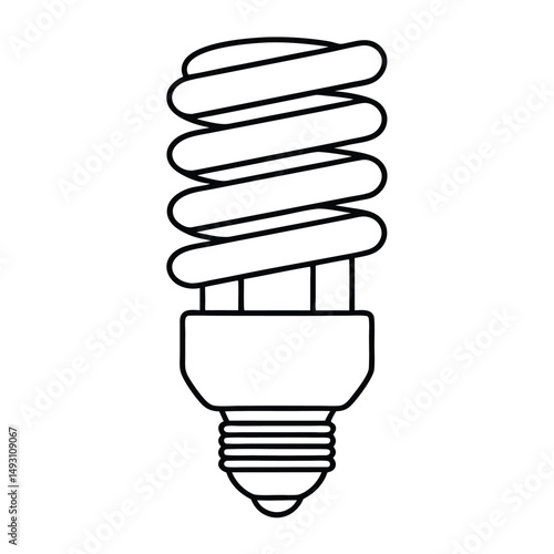 fluorescent light bulb