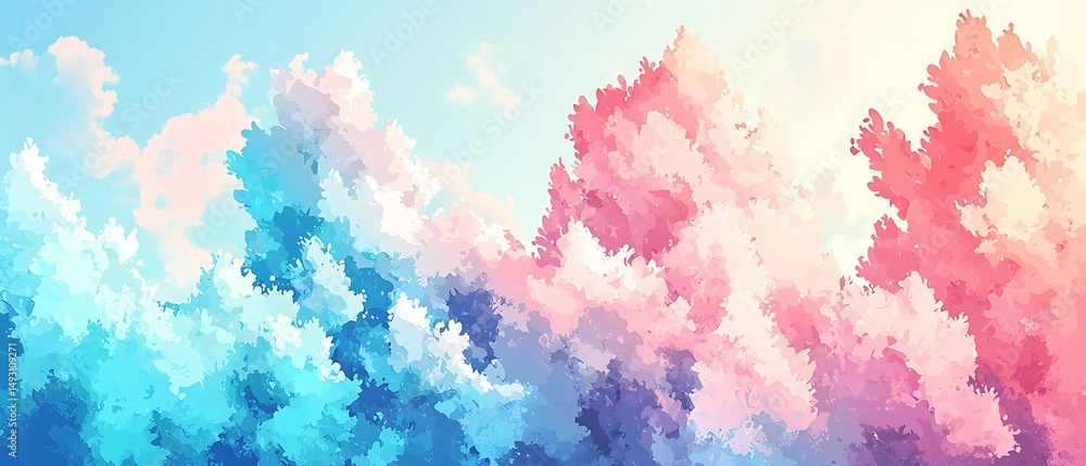 Obraz premium Pastel Sky Cloudscape