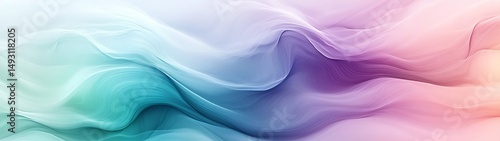 Abstract flow of colors