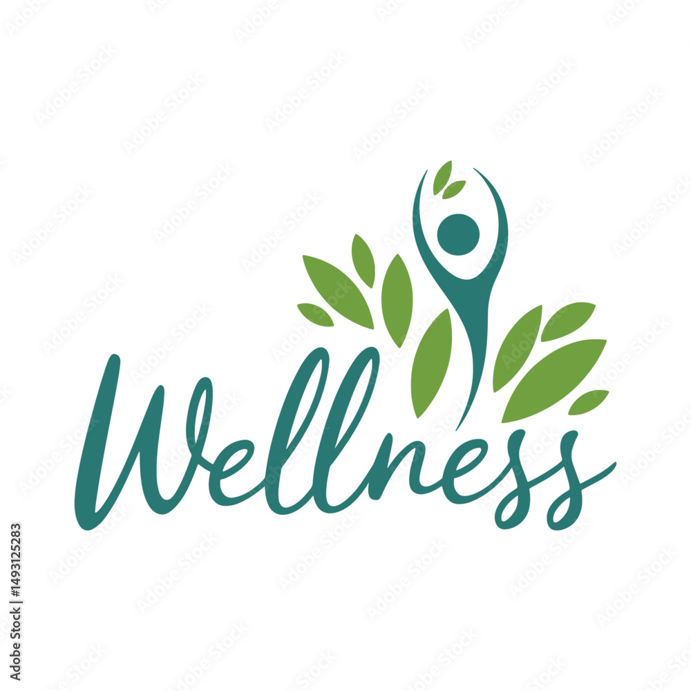Obraz premium Wellness Logo Design,
