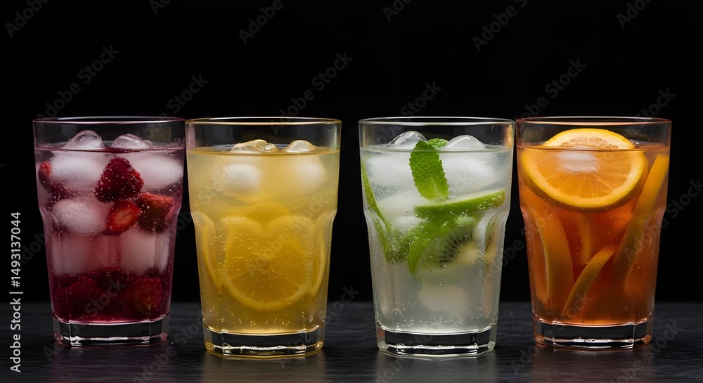iced drinks, fruit infused, refreshing drinks, Four Refreshing Fruit Infused Iced Drinks iced drinks, fruit infused, refreshing drinks, Four Refreshing Fruit Infused Iced Drinks