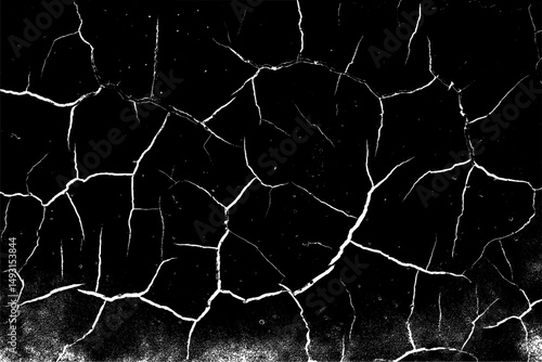 Vektor Hintergrund Risse und Strukturen - Grunge Muster - Design Element