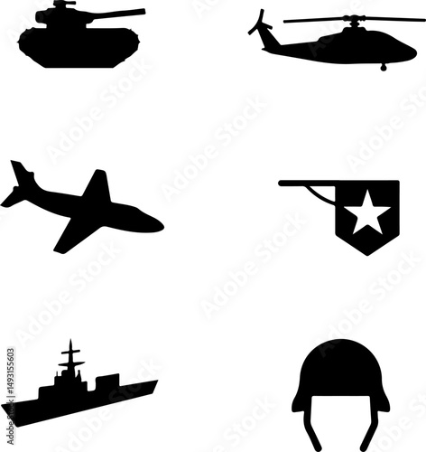 American army Guardians of Duty: Soldiers in Silhouette"