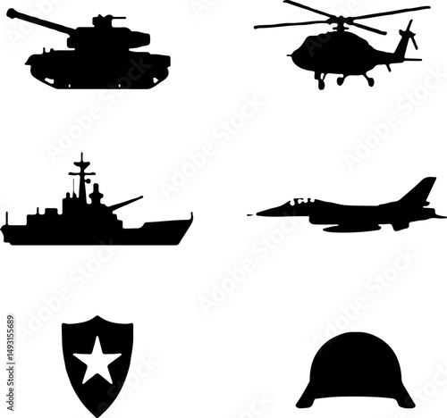 American army Guardians of Duty: Soldiers in Silhouette"