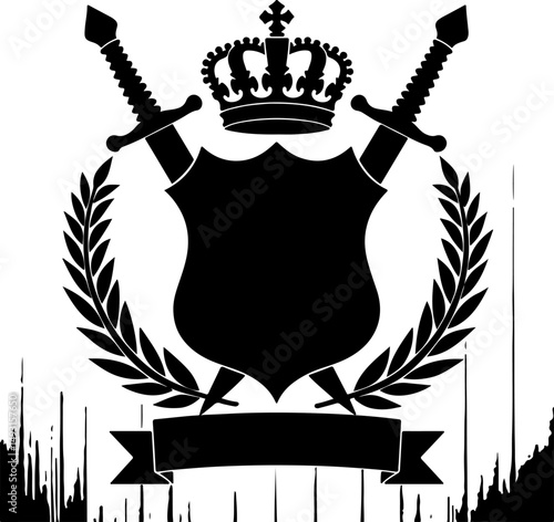 Royal Guardian Emblem" vector