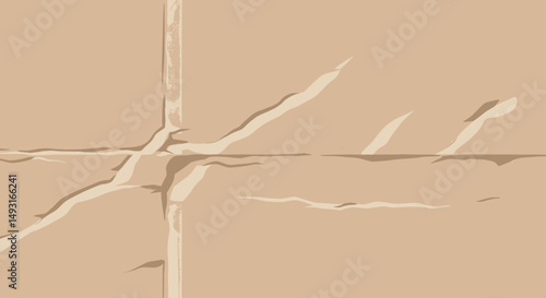 Aged Cardboard Texture Background