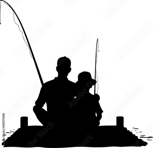 Silhouette of Gondolier on Boat


