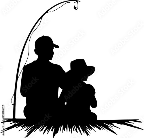 Silhouette of Gondolier on Boat

