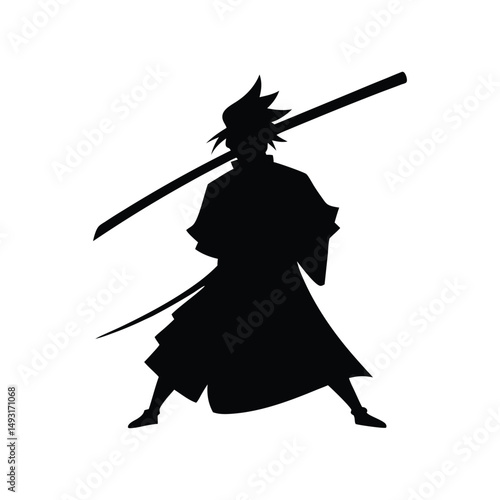 medieval knight with sword