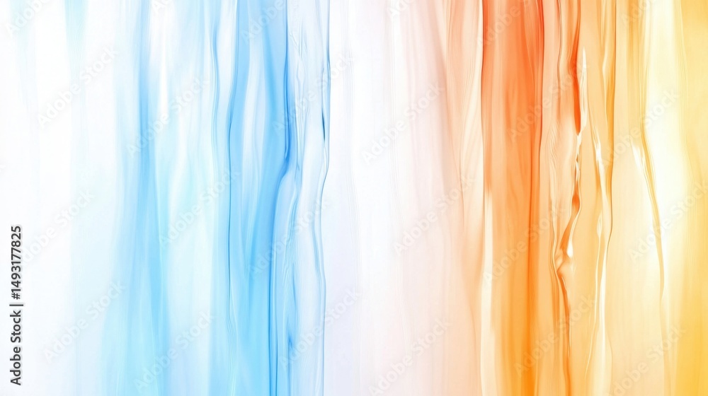 Fototapeta premium Fluid gradient background with soft color transitions and a glowing iridescent finish, creating a dreamy and modern digital atmosphere.
