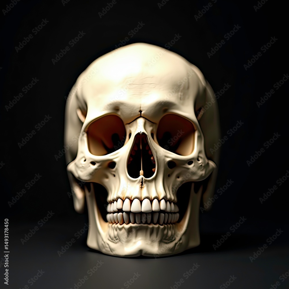 Obraz premium skull and crossbones