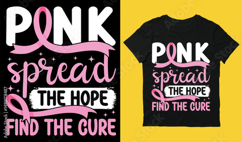 Breast Cancer T-shirt Design