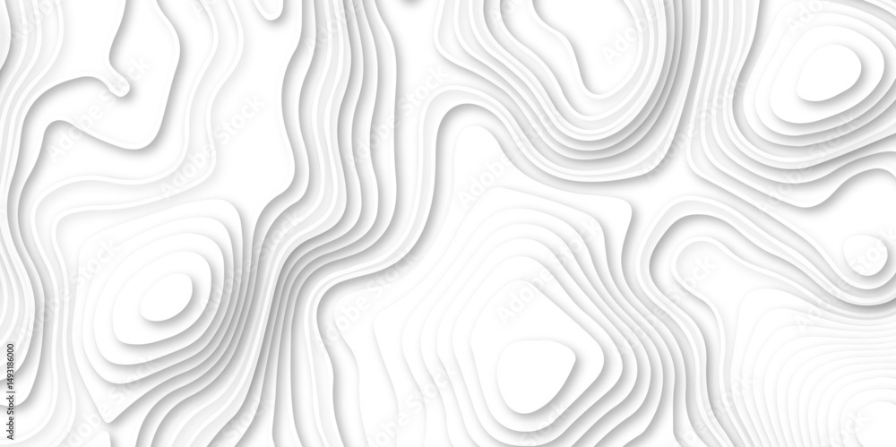 Abstract Luxury paper cut background, Abstract decoration, white pattern lines gradients, 3d Vector illustration. Realistic papercut decoration textured with wavy layers. Abstract Luxury paper cut background, Abstract decoration, white pattern lines gradients, 3d Vector illustration. Realistic papercut decoration textured with wavy layers.