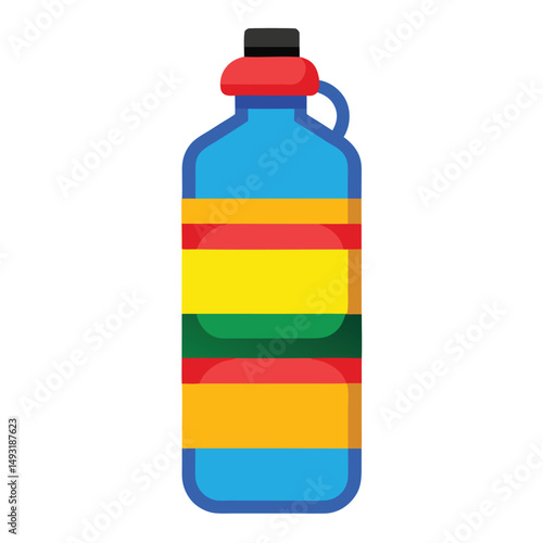 bottle vector image on white background