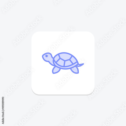 Painted Turtle, vector, pixel perfect, illustrator file
