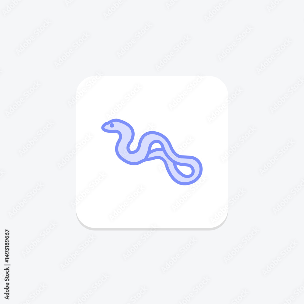 Fototapeta premium Anaconda, vector, pixel perfect, illustrator file