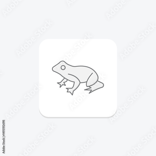 White’s Tree Frog, vector, pixel perfect, illustrator file