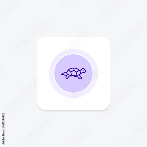 Pond Turtle, vector, pixel perfect, illustrator file