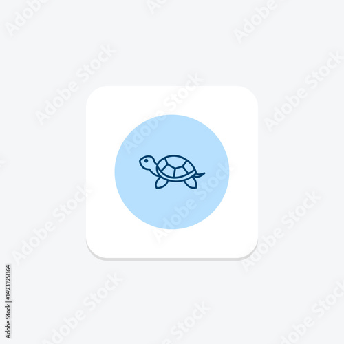 Painted Turtle, vector, pixel perfect, illustrator file