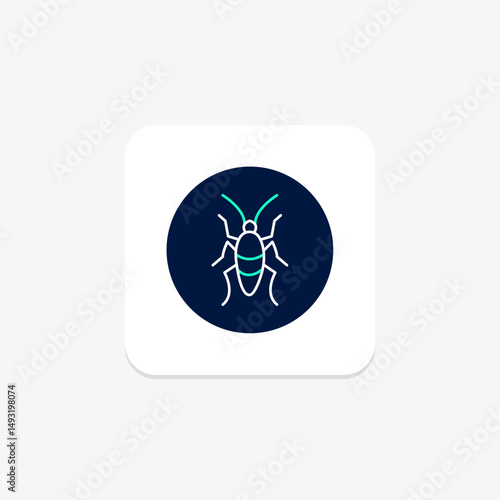 Madagascar Hiss Cockroach, vector, pixel perfect, illustrator file