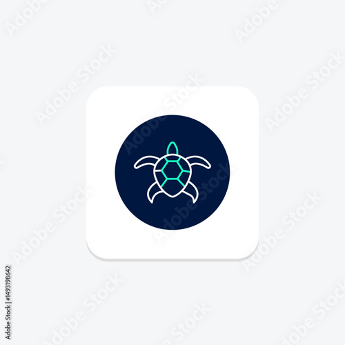 Coooter Turtle, vector, pixel perfect, illustrator file