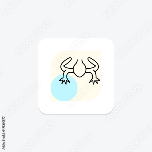 Clawed Frog, vector, pixel perfect, illustrator file