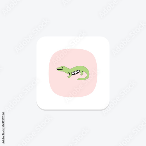 Blue Tongued Skink, vector, pixel perfect, illustrator file