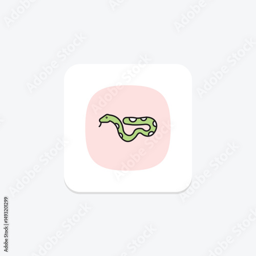 Boa Constrictor, vector, pixel perfect, illustrator file