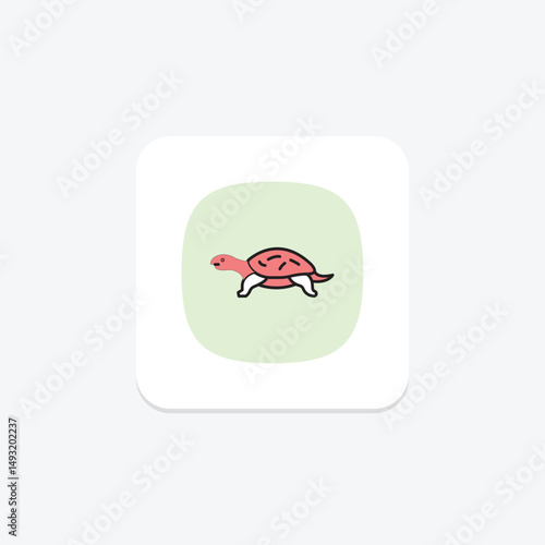 Musk Turtle, vector, pixel perfect, illustrator file