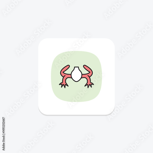 Clawed Frog, vector, pixel perfect, illustrator file