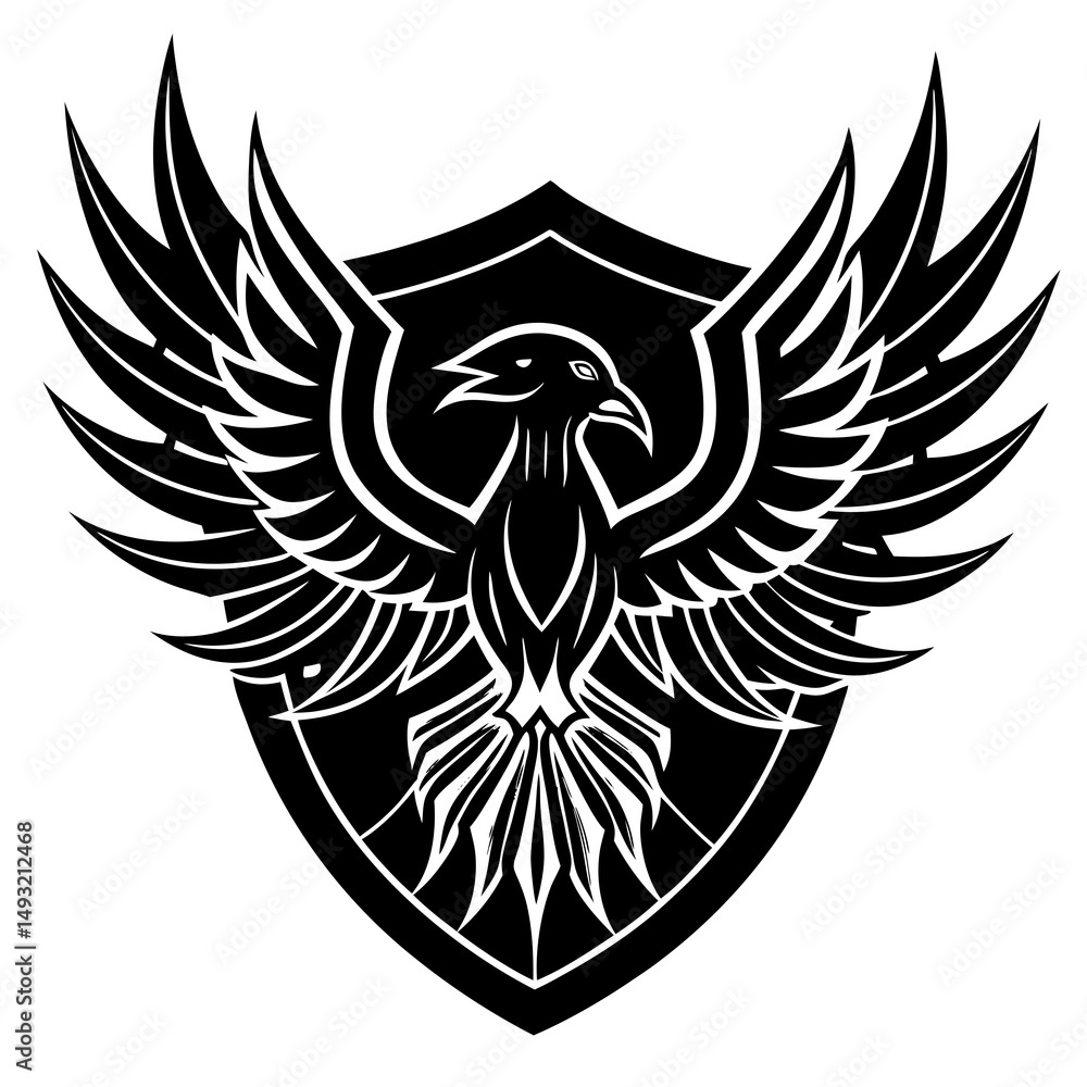 Obraz premium eagle tattoo design