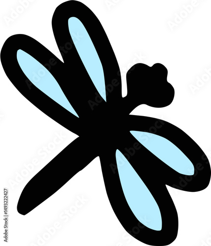 dragonfly doodle